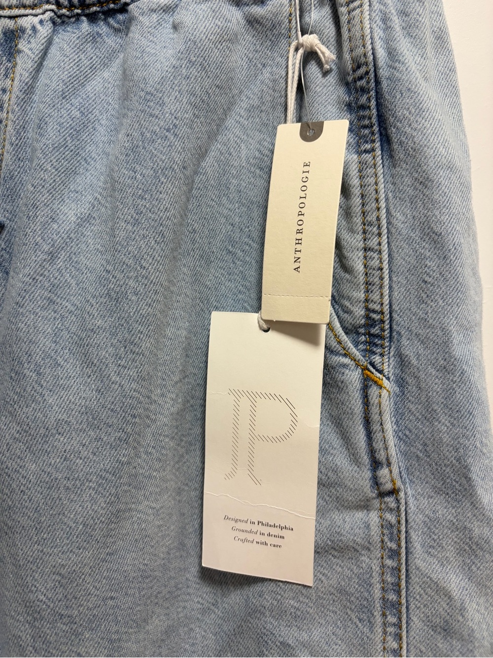 Pilcro Beachy Cargo High-Rise Parachute Jeans NWT Women’s Size Medium - Picture 5 of 13